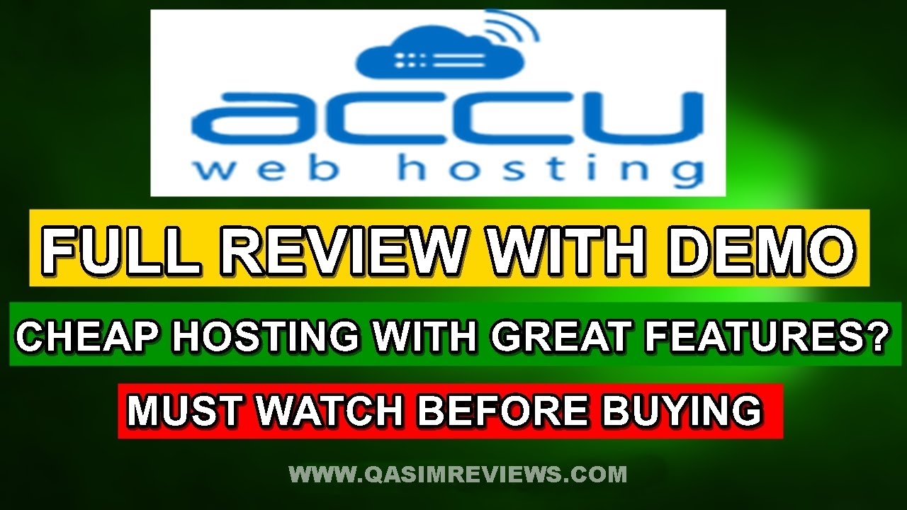AccuWeb Hosting Review - Speed Test, Ease of Use, and Pros & Cons of AccuWeb Hosting