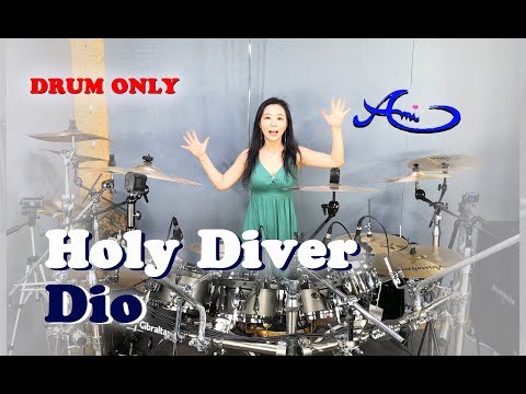DIO - Holy Diver drum only (cover by Ami Kim) (#47-2) Video