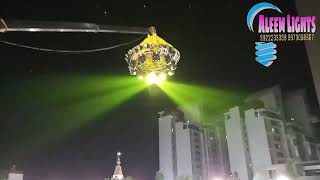 Dahi Handi + Dandiya Garbaa Round truss Led shapry done by ALEEM LIGHTS 9970088667