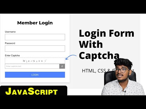 Captcha Code Using Html Css And Javascript Captcha Code Html And Css Deepak Sir