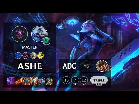 Ashe ADC vs Ziggs - EUW Master Patch 11.16