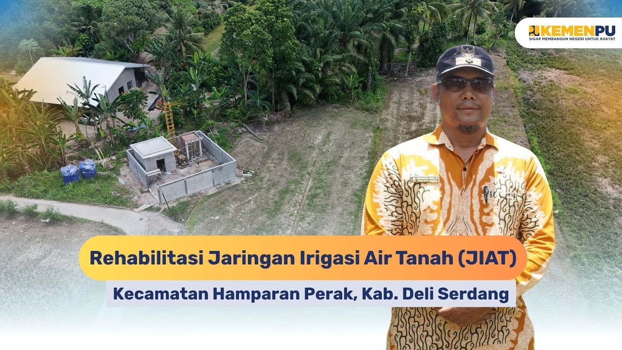 Rehabilitasi Jaringan Irigasi Air Tanah Hamparan Perak