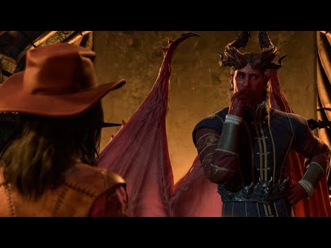 First meeting with Raphael and party's reactions - Baldur's Gate 3 (PS5)