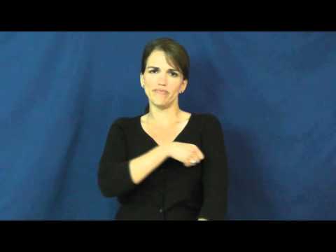 How to Sign You Pinch in Auslan