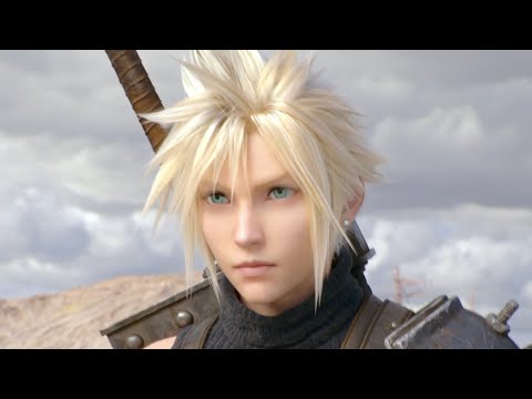 Cloud Strife Smiles In FFVII Remake Intergrade Intermission DLC