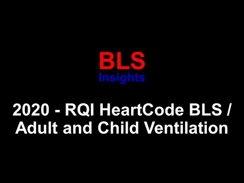RQI - 2020 - Adult and Child Ventilation - HeartCode 2025 BLS Complete