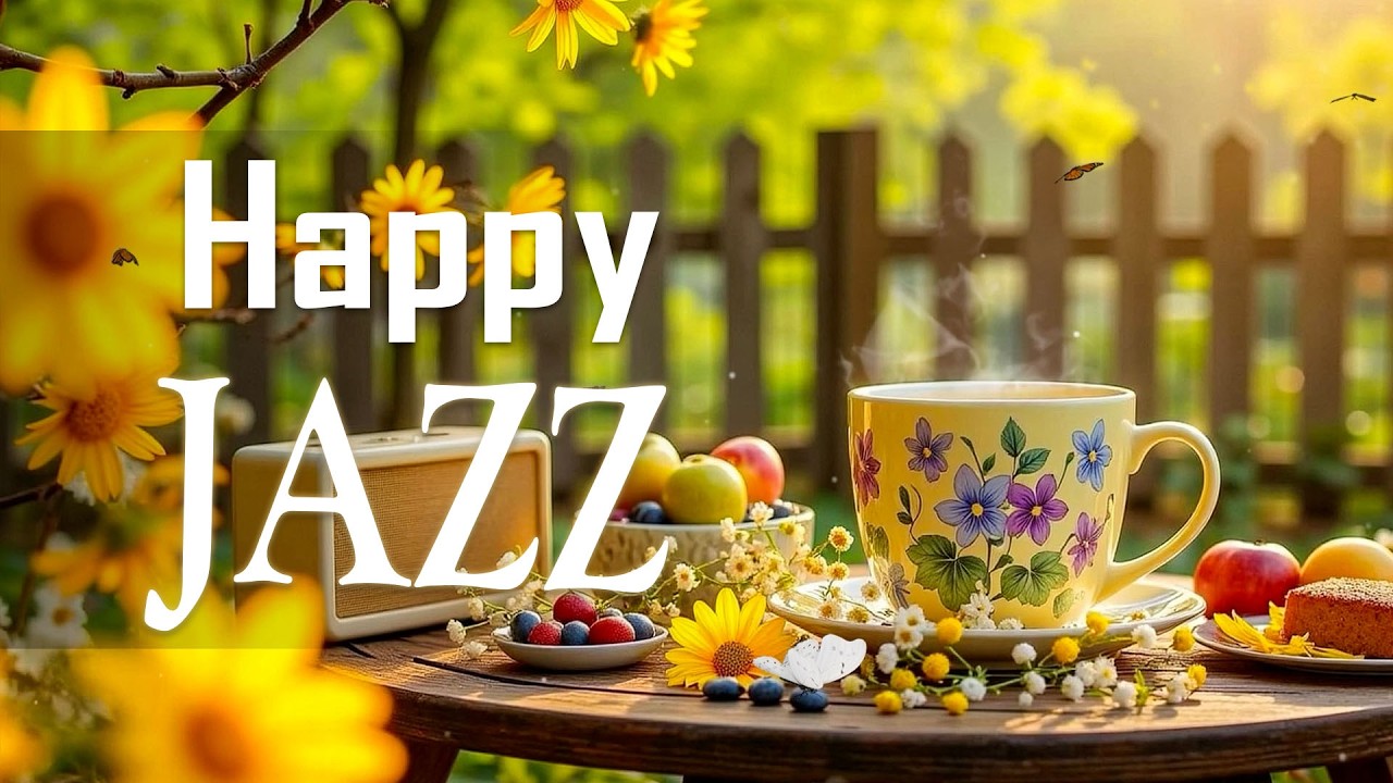 Happy Summer Jazz ☕ Soft Morning Bossa Nova Piano & Delicate Coffee Jazz Music for Great Mood