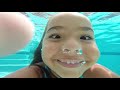 Layla Mathews GoPro In The Pool