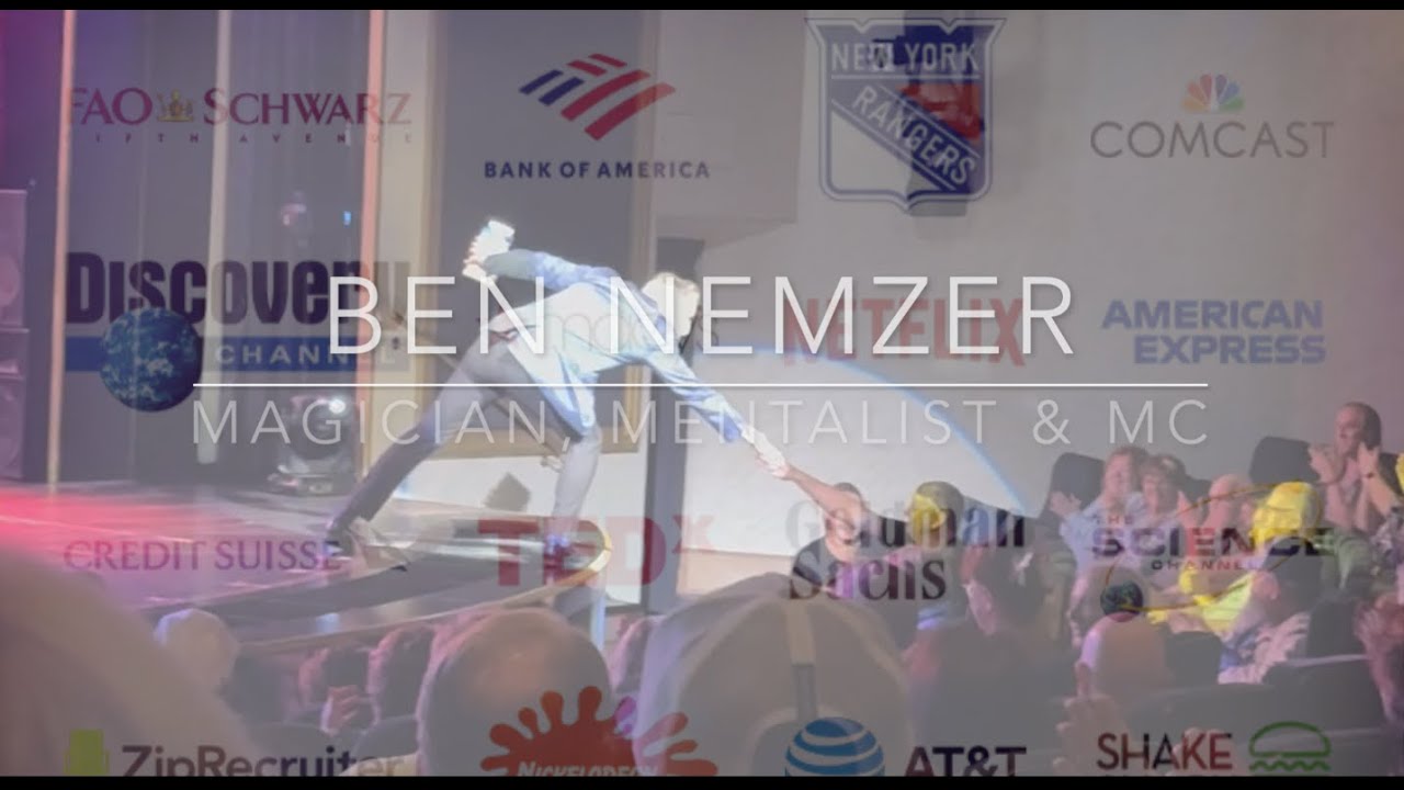 Promotional video thumbnail 1 for Ben Nemzer: Magician, Mentalist & MC