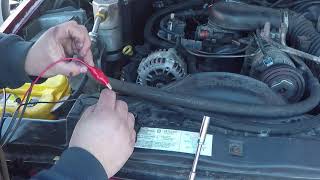 GM 4.3L V6 Purge Valve Removal, Inspection, and Installation.