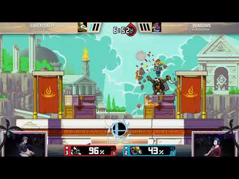 Smash'N'Splash 4 LOSERS FINALS - T2 | CakeAssault (Forsburn) Vs AF | Windows (Wrastor)