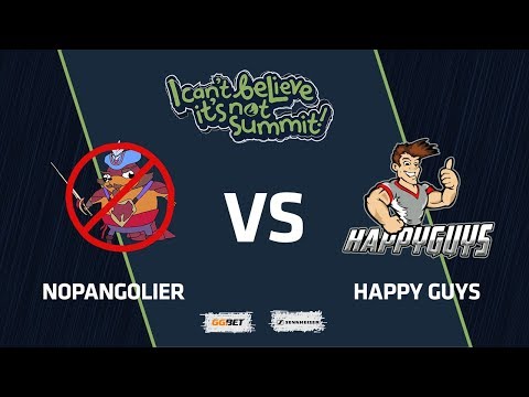 NoPangolier vs Happy Guys, Game 1, Group Stage, I Can't Believe It's Not Summit