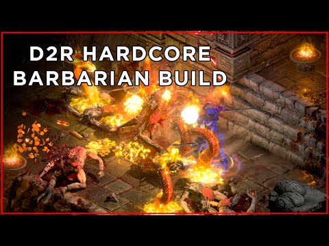Diablo 2 resurrected barbarian build hardcore
