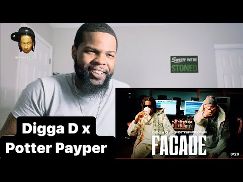 Digga D x Potter Payper - Facade (Official Video) | AMERICAN REACTS 🔥🇺🇸