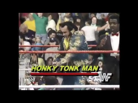 George Steele vs Honky Tonk Man   Wrestling Challenge May 10th, 1987