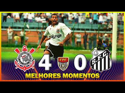 Corinthians 4 x 0 Santos ● Highlights ● Paulista Championship 1994 ● 1st Round ● 9th Matchday