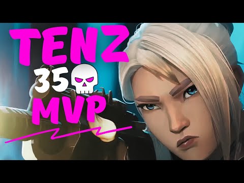 SEN TENZ AMAZING 35 ELIMS JETT GAMEPLAY ON FRACTURE - VALORANT
