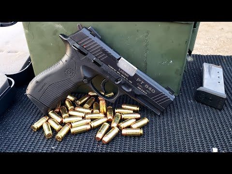 Taurus PT840 Review & Shoot .40 S&W PT-840 / TH40