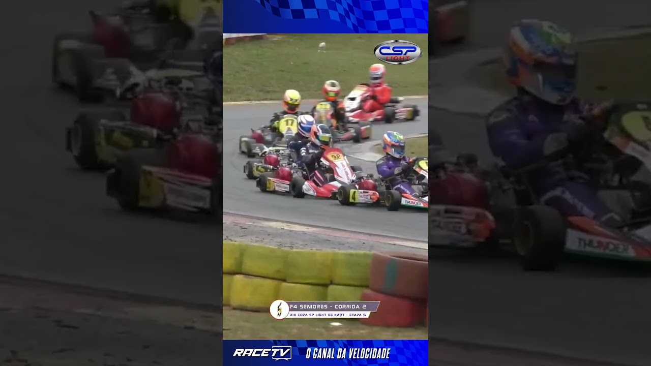 Na F4 Sênior, a coisa também esquenta no traçado. E nessa 6ª Etapa os pilotos demonstram isso.