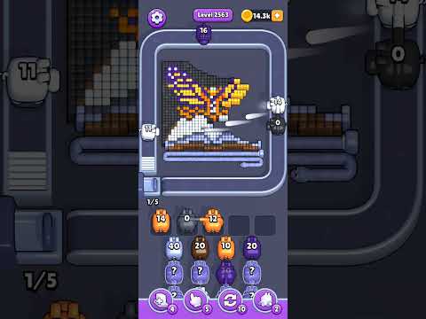 Pixel Flow Level 2563 Walkthrough