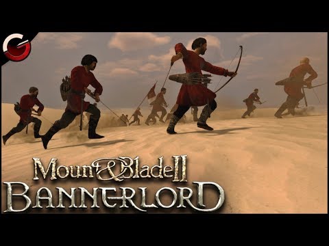 EPIC DESERT BATTLE! War with the Aserai Kingdom | Mount & Blade II: Bannerlord Gameplay