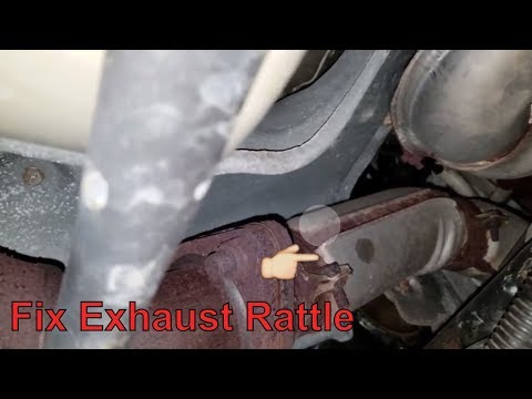Is your Exhaust Rattling This is how to fix it cheap!
