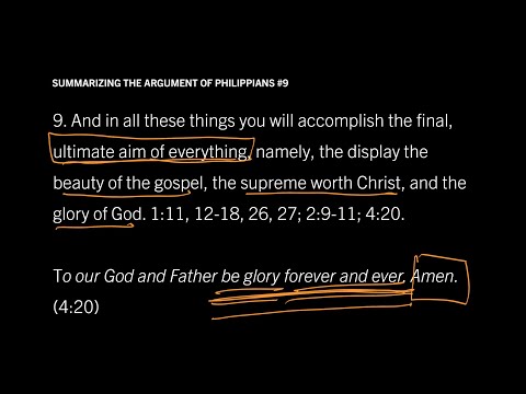 Summary of Philippians in Nine Steps: Philippians 1–4