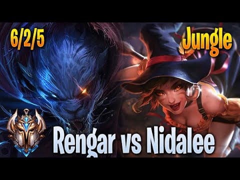 Rengar Jungle vs Nidalee - TR Challenger