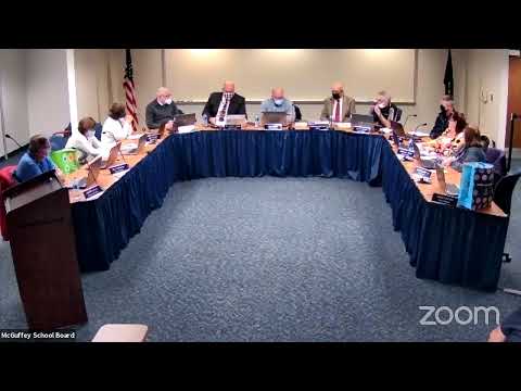 MSD Regular School Board Meeting November 18, 2021 Part1
