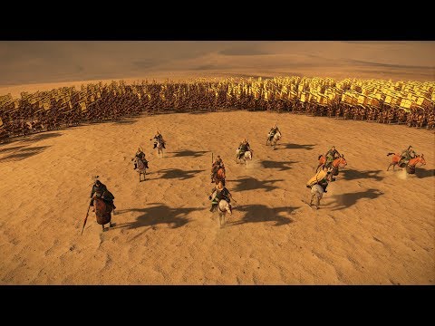 12 HEROES vs 8600 PEASANTS - Total War: THREE KINGDOMS