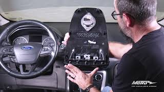 Installation of the 95-5868 Dash Kit in a Ford EcoSport