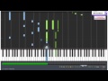 Lion Macross Frontier Synthesia Piano Tutorial