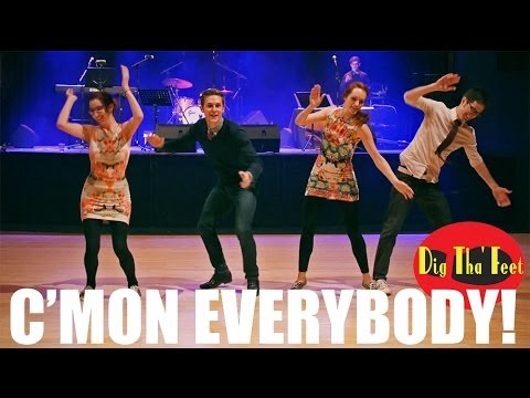 Dig Tha' Feet 2014 - C'Mon Everybody! swing and jive dance performance