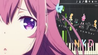 "Bloom" - Gi(a)rlish Number OP [Piano Tutorial] (Synthesia)