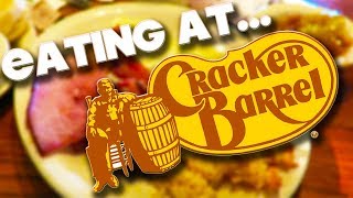 EATING AT CRACKER BARREL - ORLANDO - FLORIDA
