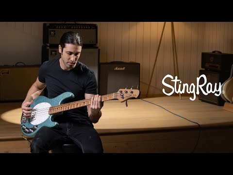 Демонстрация звучания бас-гитары Sterling by MusicMan StingRay Ray34