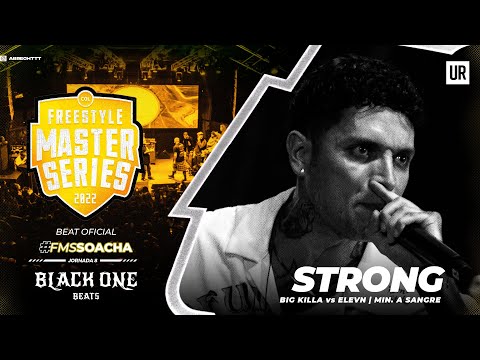 BLACK ONE - STRONG | BIG KILLA VS ELEVN | MINUTO LIBRE | INSTRUMENTAL | FMS COLOMBIA JORNADA 10 |