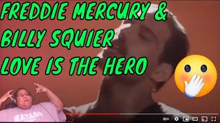 Freddie Mercury and Billy Squier Love is the Hero REACTION