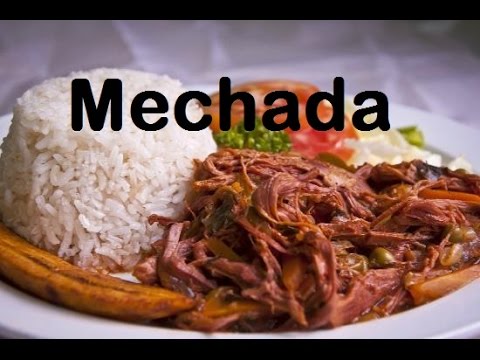 Carne mechada o ropa vieja al estilo Venezolano
