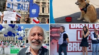 La Lega in piazza e il karaoke con Achille Lauro e Max Pezzali, "Valdidara forse il miglior minis...