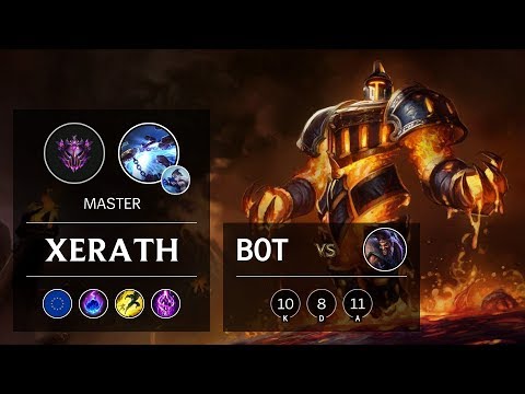 Xerath Bot vs Draven - EUW Master Patch 9.24