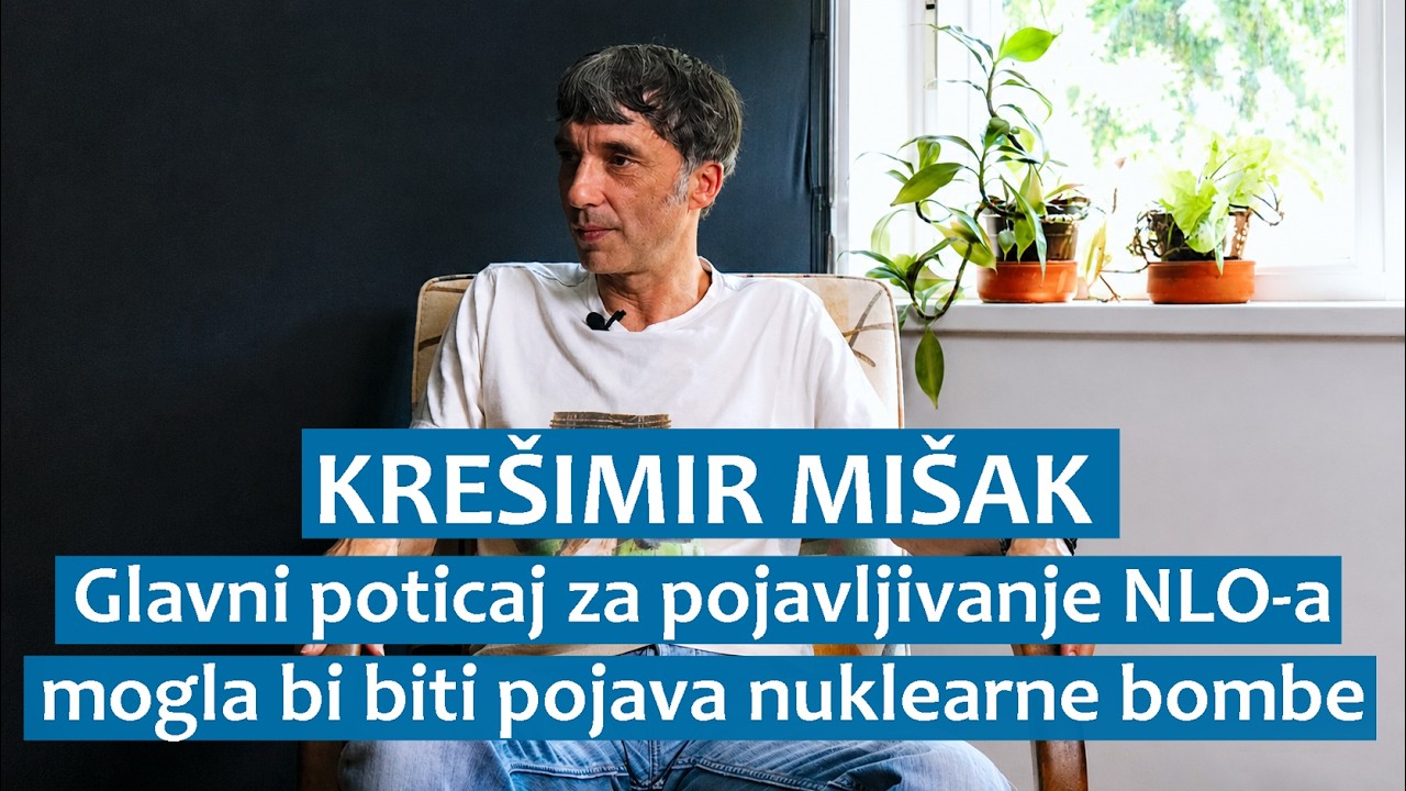 Krešimir Mišak: Glavni poticaj za pojavljivanje NLO-a mogla bi biti pojava nuklearne bombe