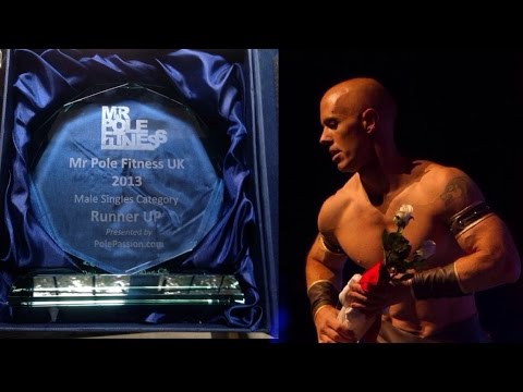 Mr Pole Fitness UK 2013: Runner-up  Ian Matthews.