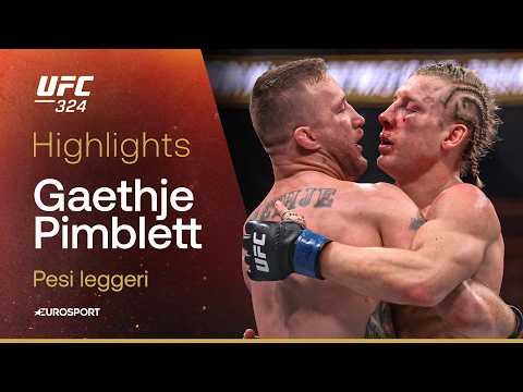 Gaethje vs Pimblett | HIGHLIGHTS | #UFC324