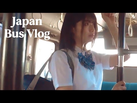 Japan Bus VlogㅣMorning Commute in Japan EP.3