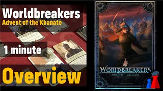Worldbreakers: Advent of the Khanate -1 minute Overview - Peaky Boardgamer