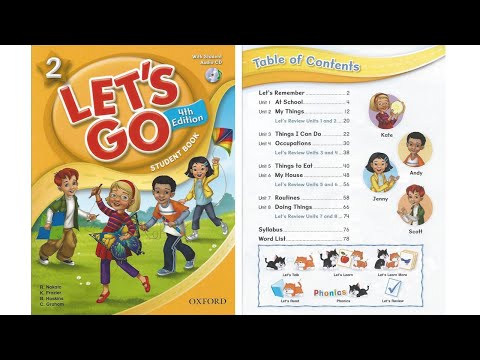 Let's go 2 Unit 4 OCCUPATIONS | Student Book