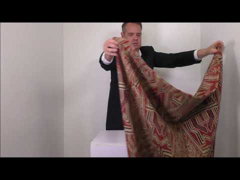 4883 Ceremonial Iban Textile Pua