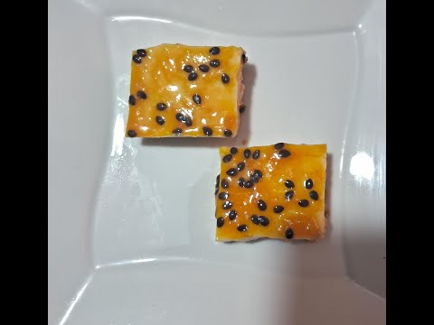 ENGLISH VIDEO -  PASSION FRUIT PIE DESSERT