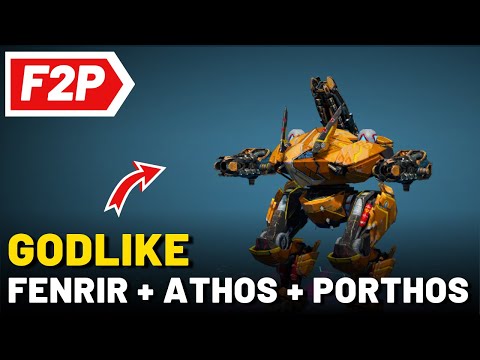 Fenrir with Athos & Porthos - War Robots Free to Play Gameplay (No Commentary) WR F2P